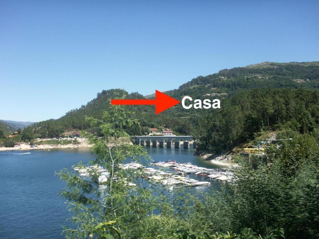 Апартаменты Casa De Casarelhos - Vistas Rio, Campo E Montanha - Lareira Герес Экстерьер фото